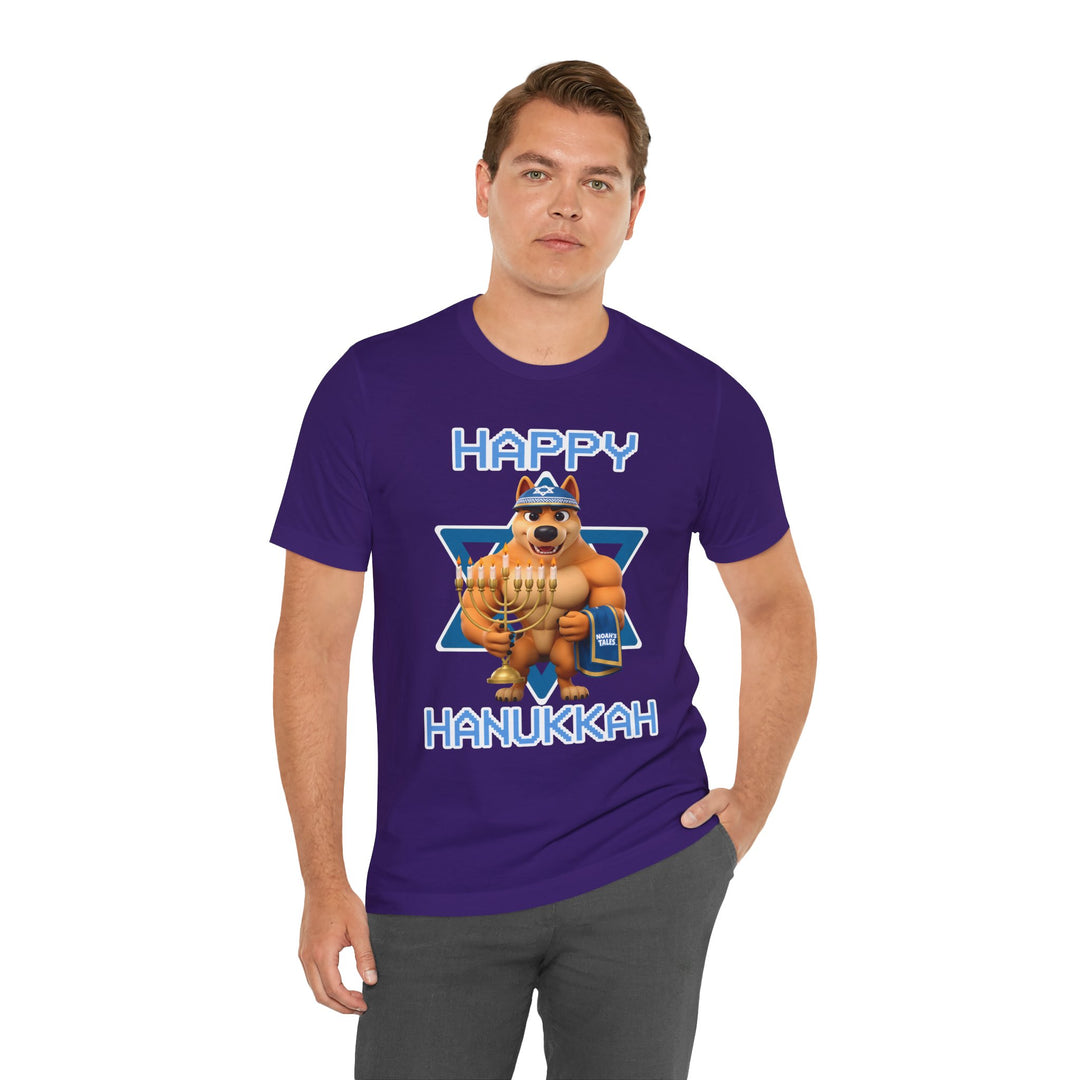 Noah’s Tales™ Happy Hanukkah Ranger Men's Bella T-Shirt