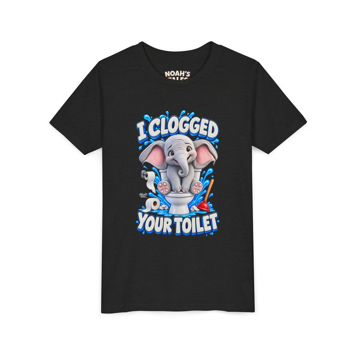 Noah’s Tales™ I Clogged Your Toilet | Ellie Belle Girl's Bella T-Shirt