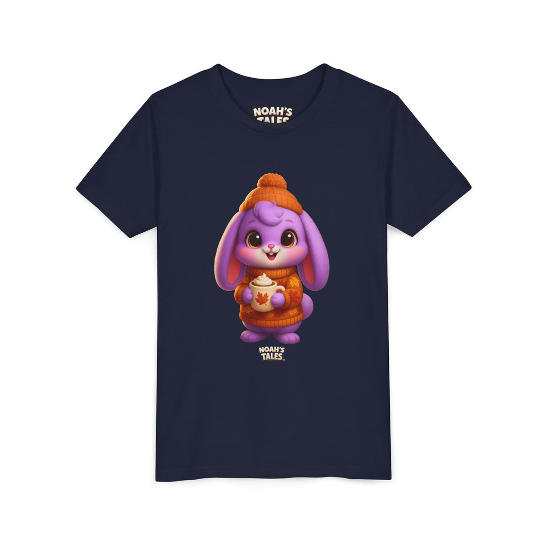 Noah’s Tales™ Thanksgiving Lilac Girl's Bella T-Shirt