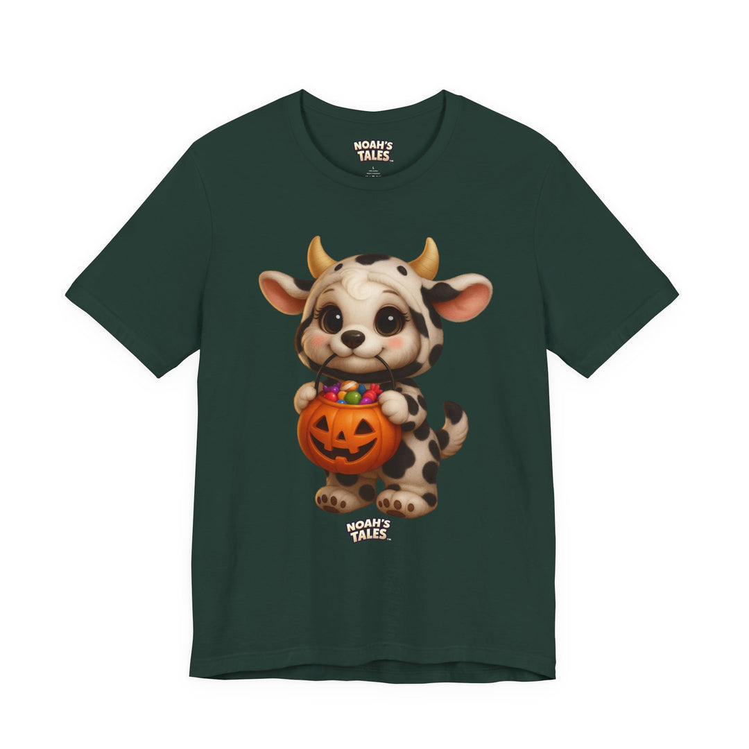 Noah’s Tales™ Cow Halloween Costume Coco Women's Bella T-Shirt