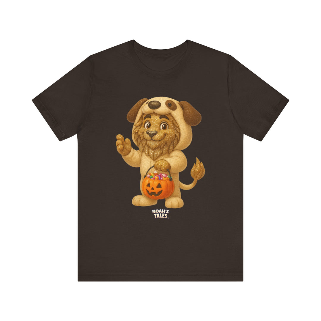 Noah’s Tales™ Halloween Leo Men's Bella T-Shirt