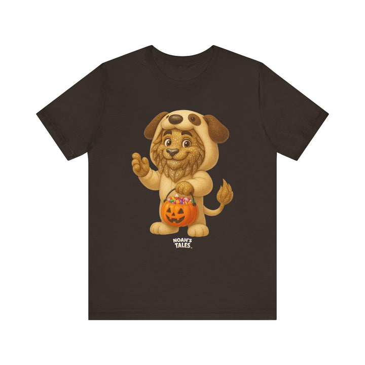 Noah’s Tales™ Halloween Leo Men's Bella T-Shirt