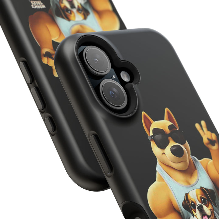 Noah’s Tales™ Ranger Magnet Phone Case Pet Lover Phone Cover Funny Phone Case Unique Gift for Dog Owners Quirky Dog Design