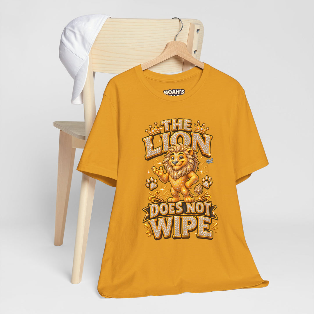 Noah’s Tales™ The Lion Does Not Wipe | Leo Women's Bella T-Shirt