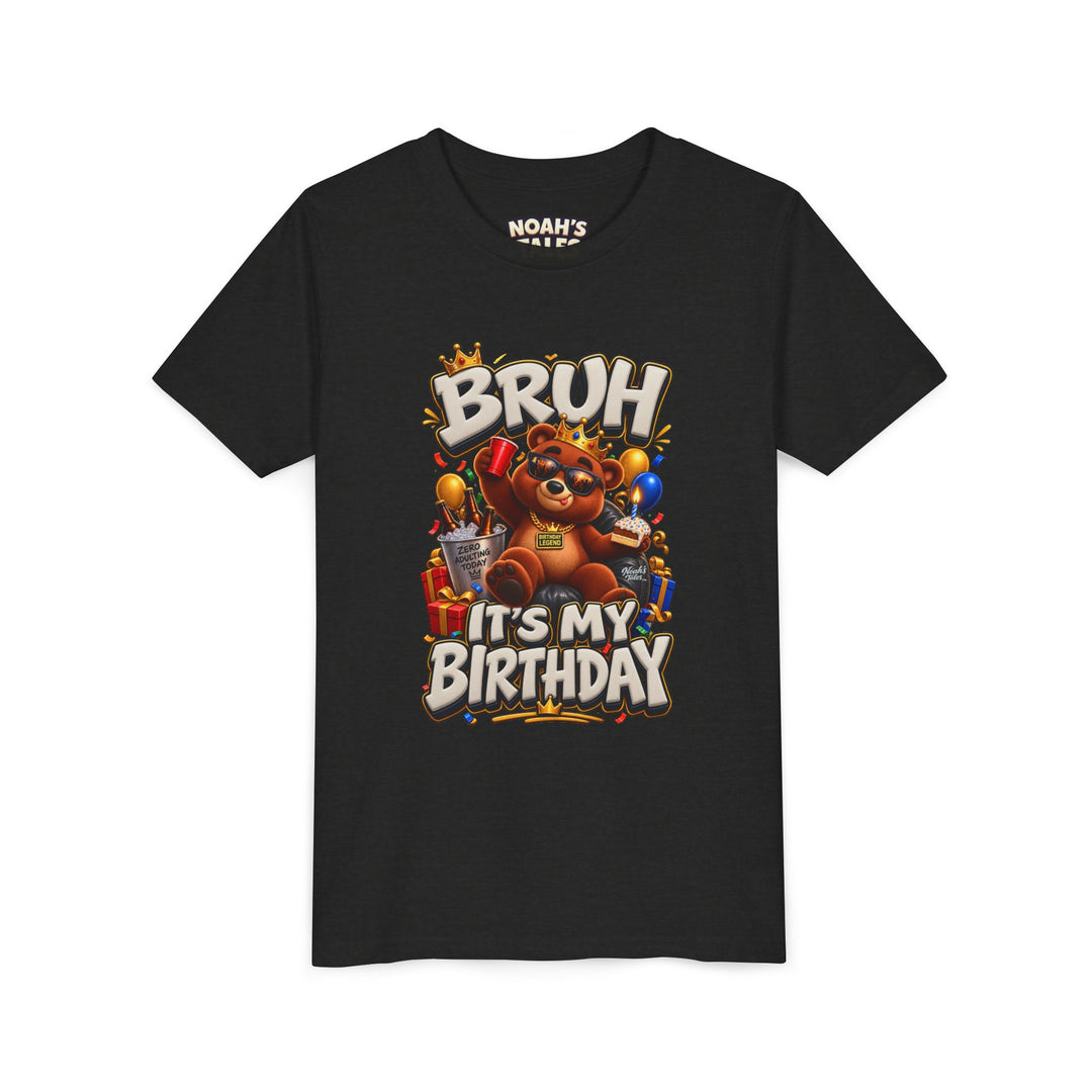 Noah’s Tales™ Bruh It’s My Birthday | Baxter Girl's Bella T-Shirt