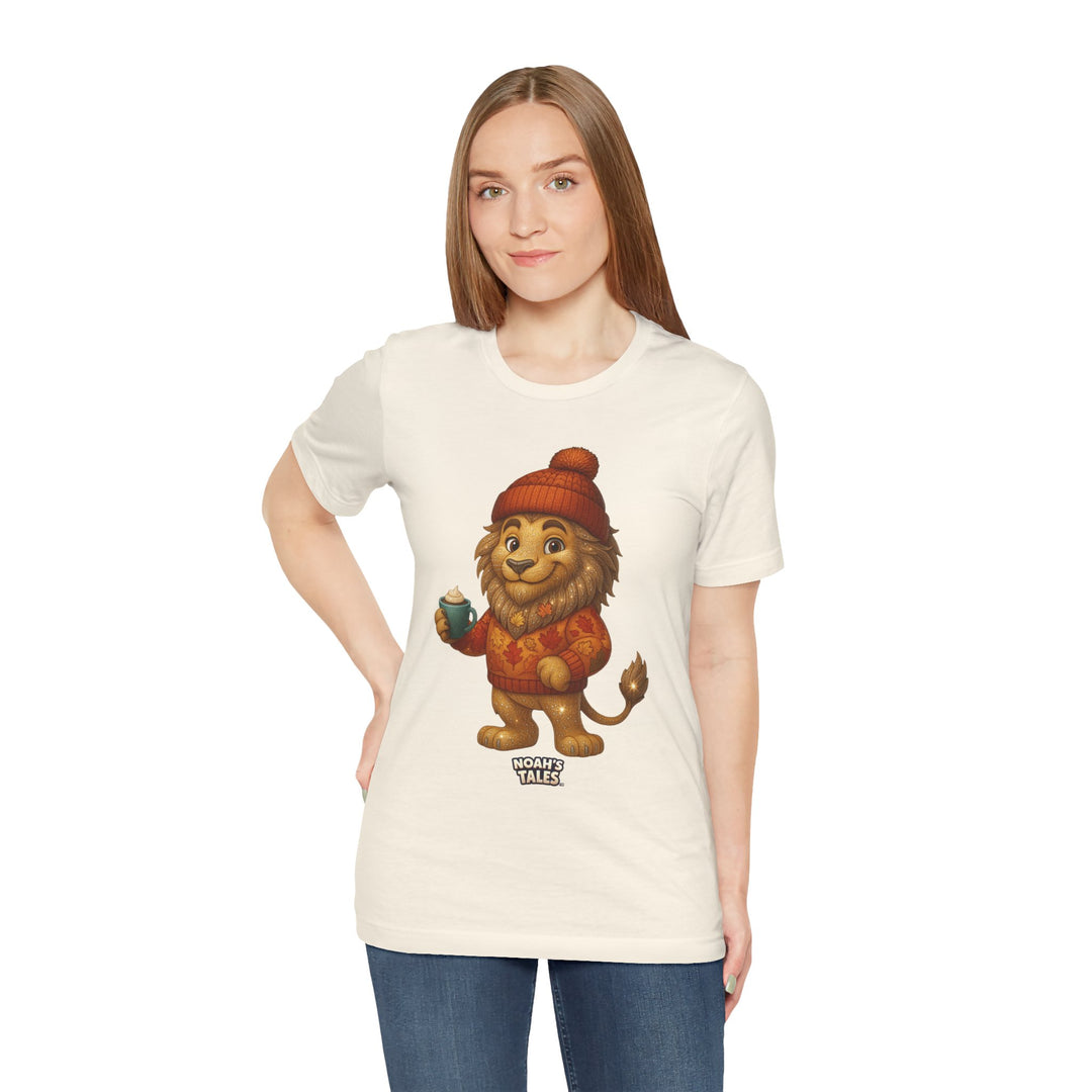 Noah’s Tales™ Thanksgiving Leo Women's Bella T-Shirt