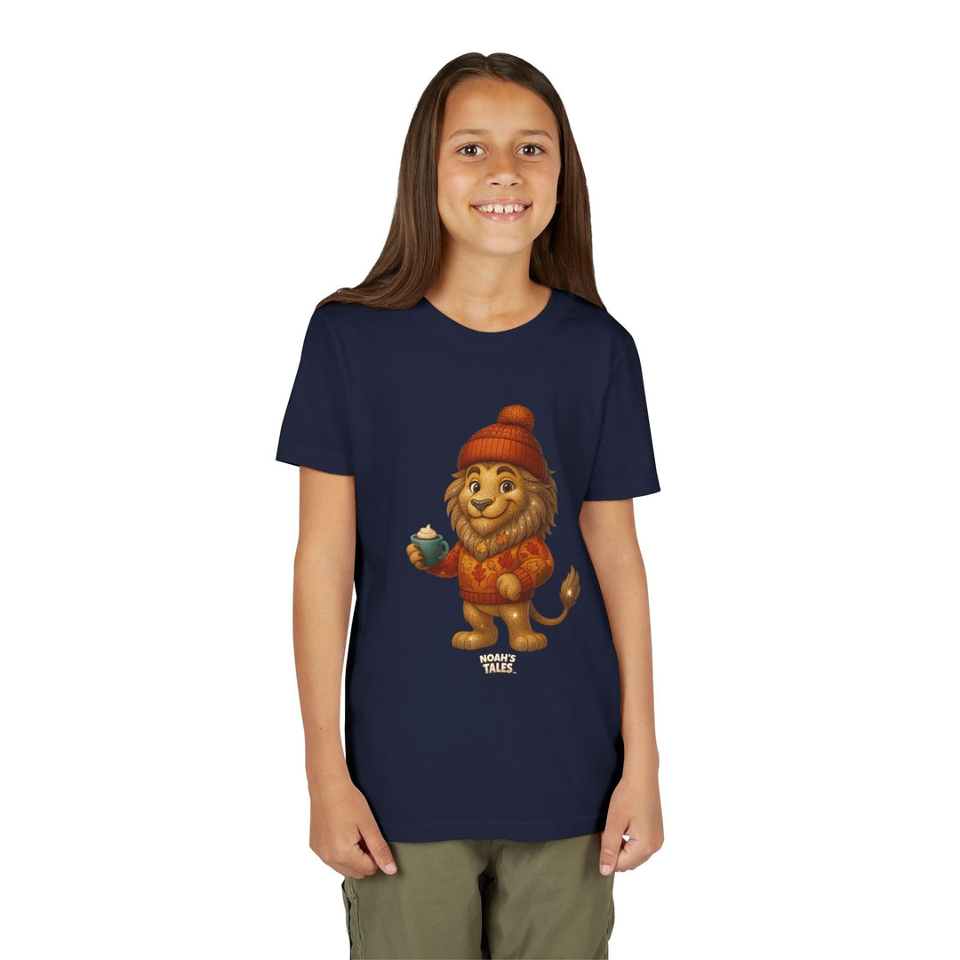 Noah’s Tales™ Thanksgiving Leo Girl's Bella T-Shirt