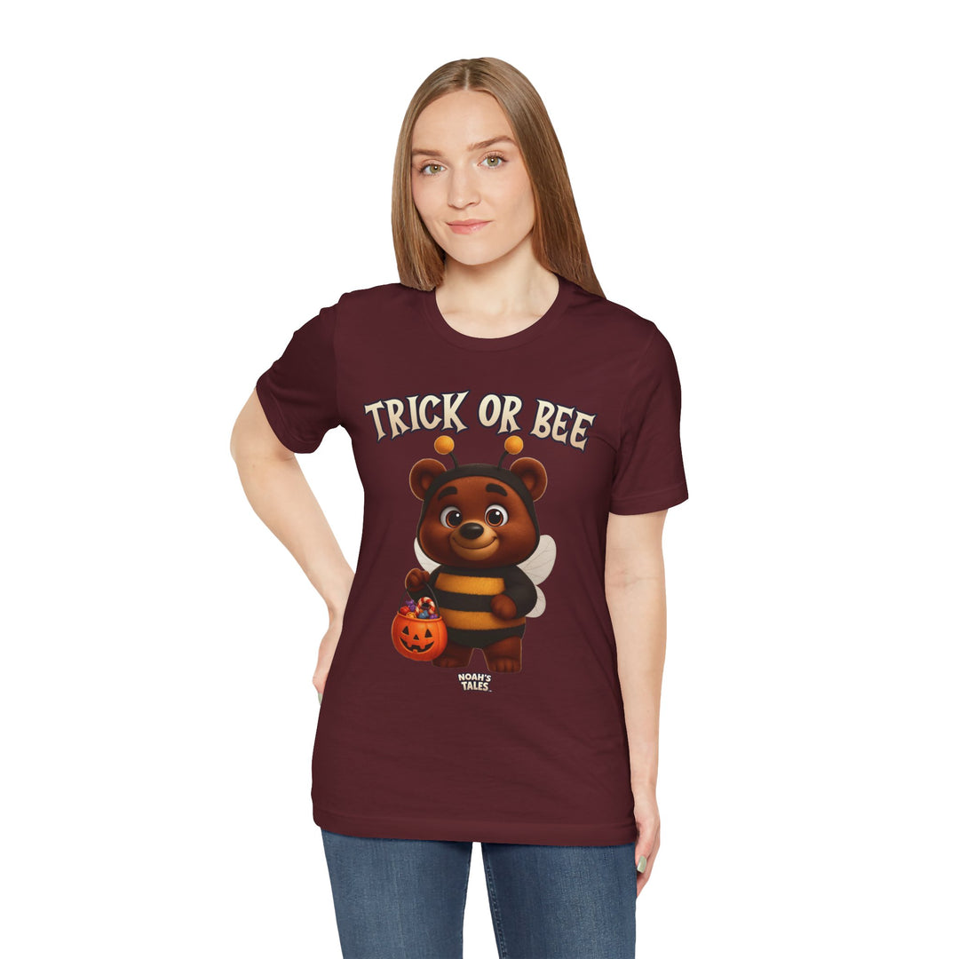 Noah’s Tales™ Halloween Trick or Bee Baxter Girl's Bella T-Shirt