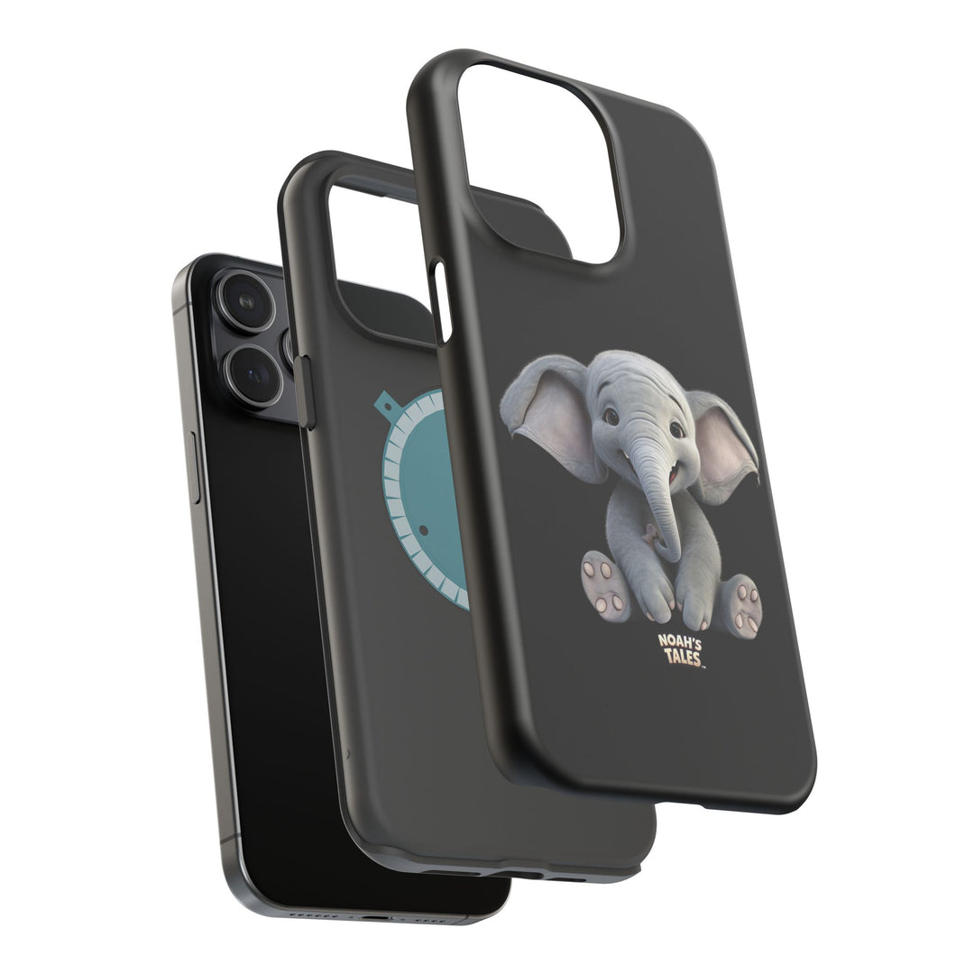 Noah’s Tales™ Noah Elephant Magnetic Tough Cases | Cute Elephant Phone Cover
