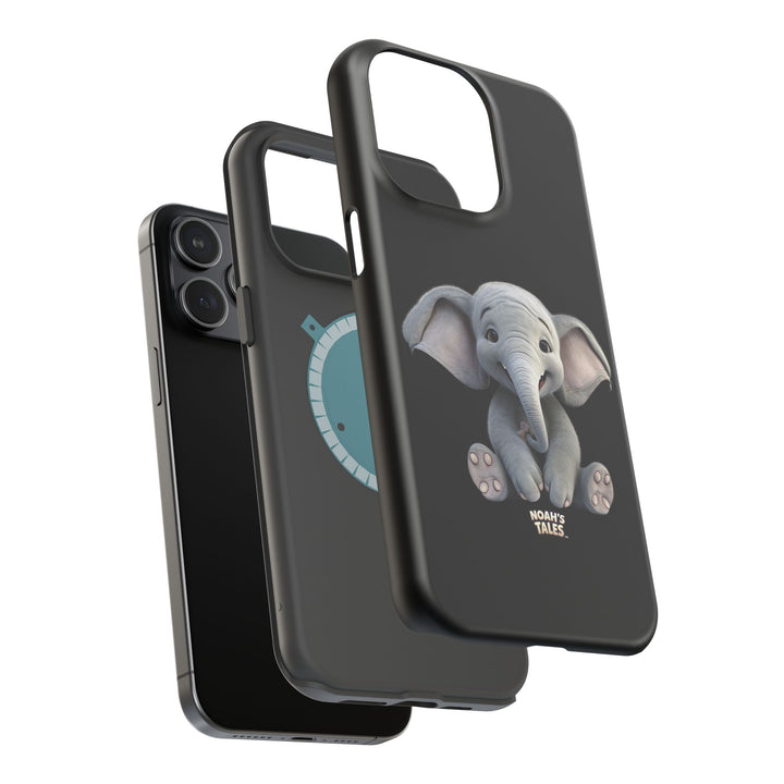 Noah’s Tales™ Noah Elephant Magnetic Tough Cases | Cute Elephant Phone Cover