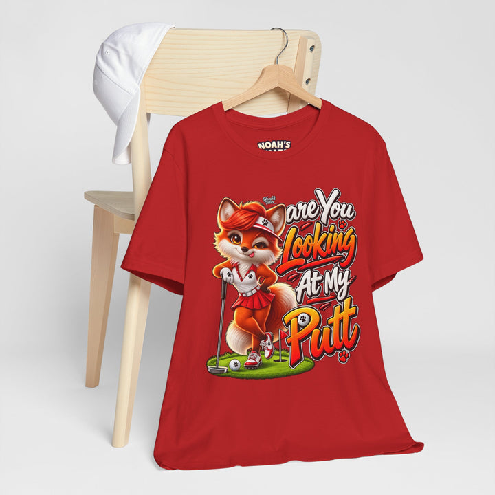 Noah’s Tales™ Are You Looking At My Putt | Ember Women's Bella T-Shirt