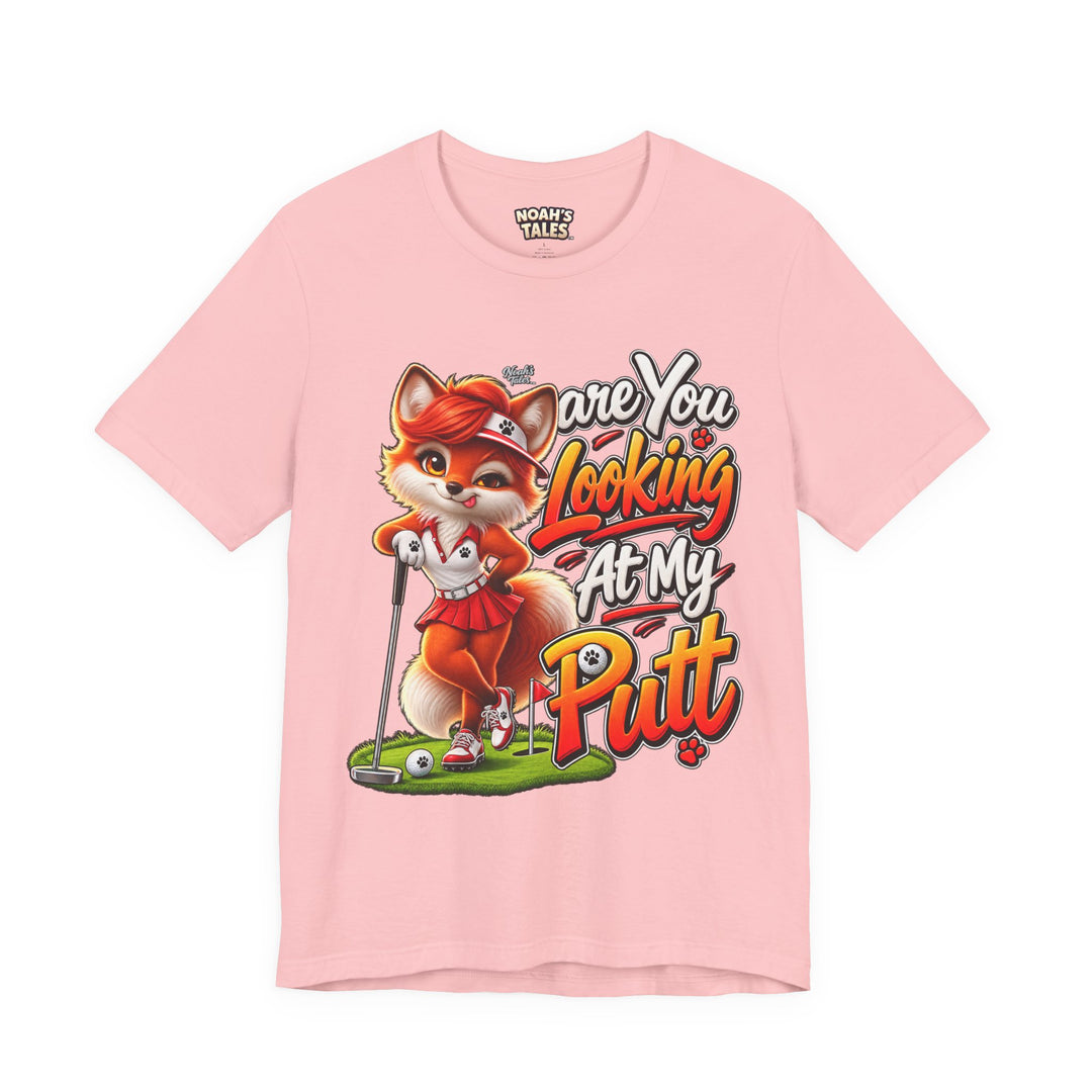 Noah’s Tales™ Are You Looking At My Putt | Ember Women's Bella T-Shirt