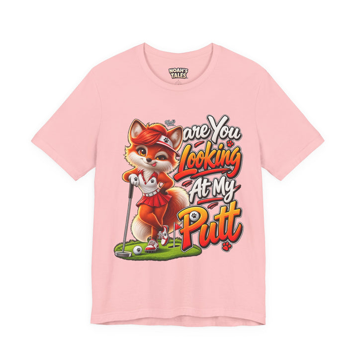 Noah’s Tales™ Are You Looking At My Putt | Ember Women's Bella T-Shirt
