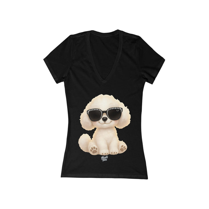 Noah’s Tales™ Coco Women's V-Neck Bella T-Shirt