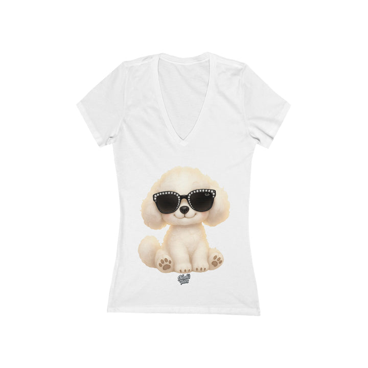 Noah’s Tales™ Coco Women's V-Neck Bella T-Shirt