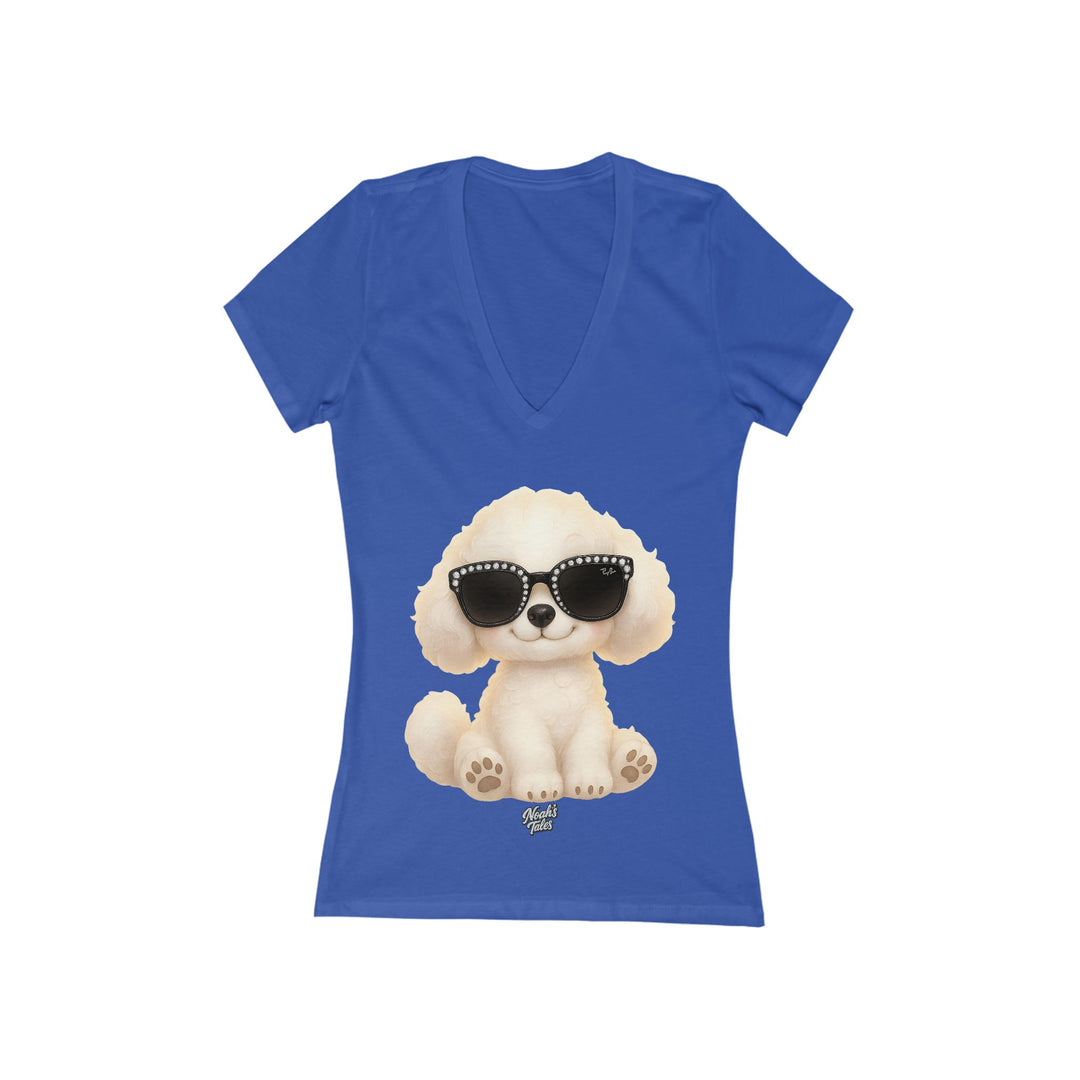 Noah’s Tales™ Coco Women's V-Neck Bella T-Shirt