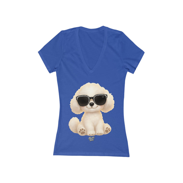 Noah’s Tales™ Coco Women's V-Neck Bella T-Shirt
