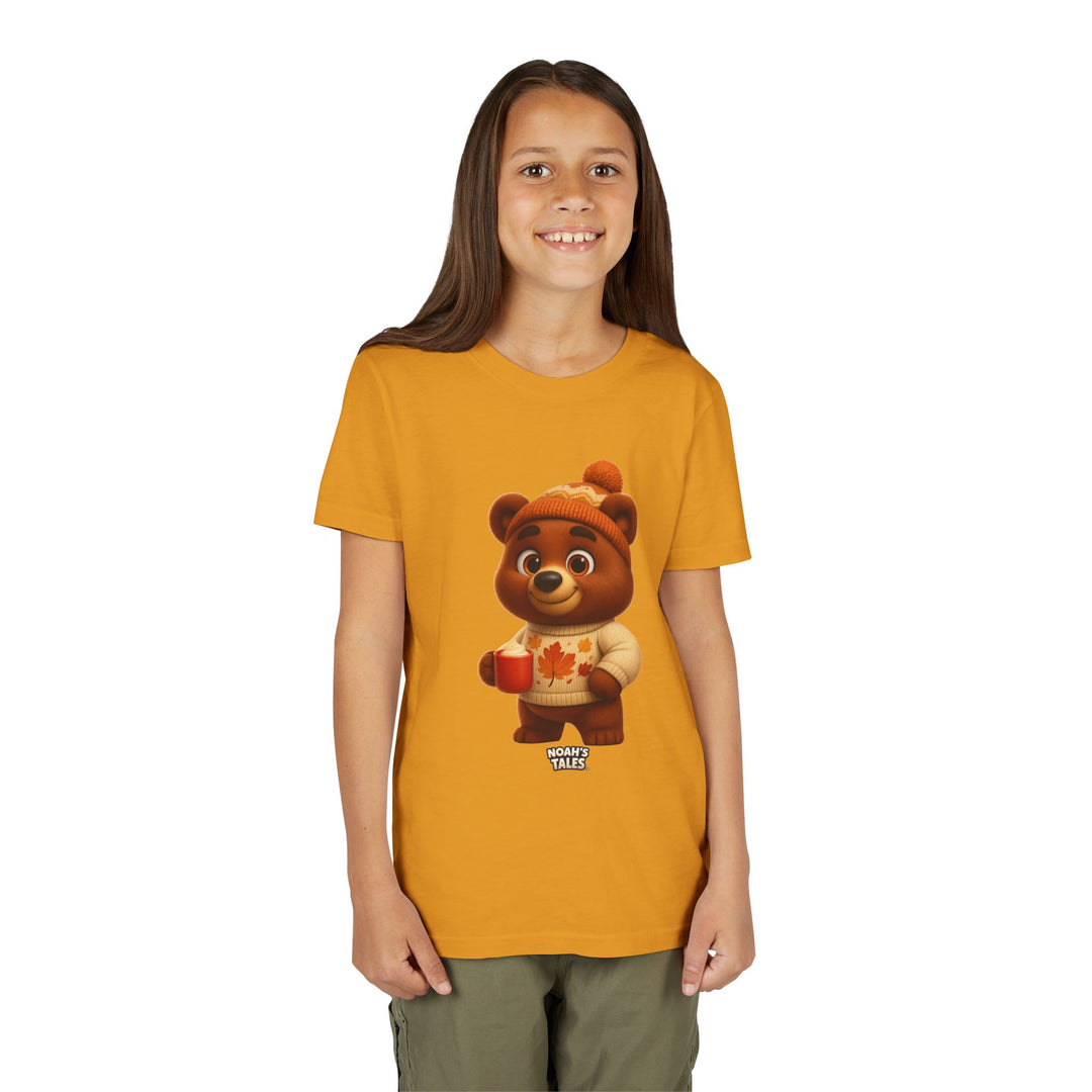 Noah’s Tales™ Thanksgiving Baxter Girl's Bella T-Shirt