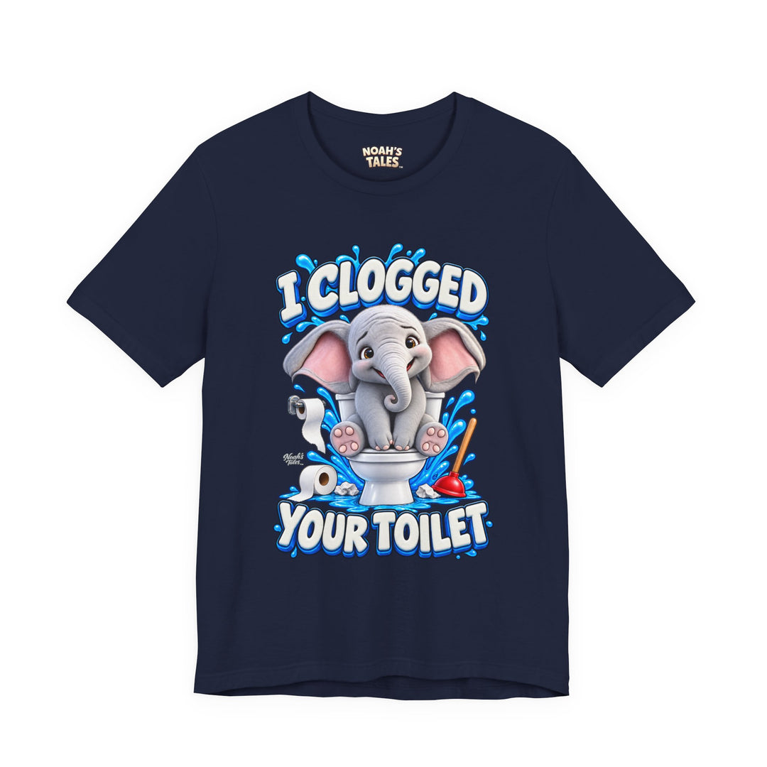 Noah’s Tales™ I Clogged Your Toilet | Ellie Belle Women's Bella T-Shirt