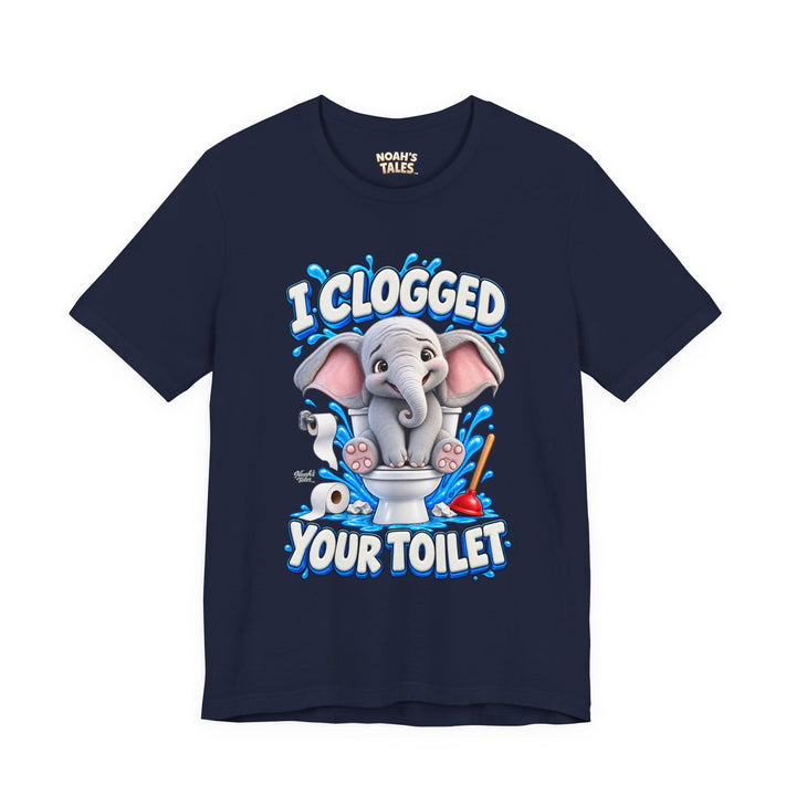 Noah’s Tales™ I Clogged Your Toilet | Ellie Belle Women's Bella T-Shirt