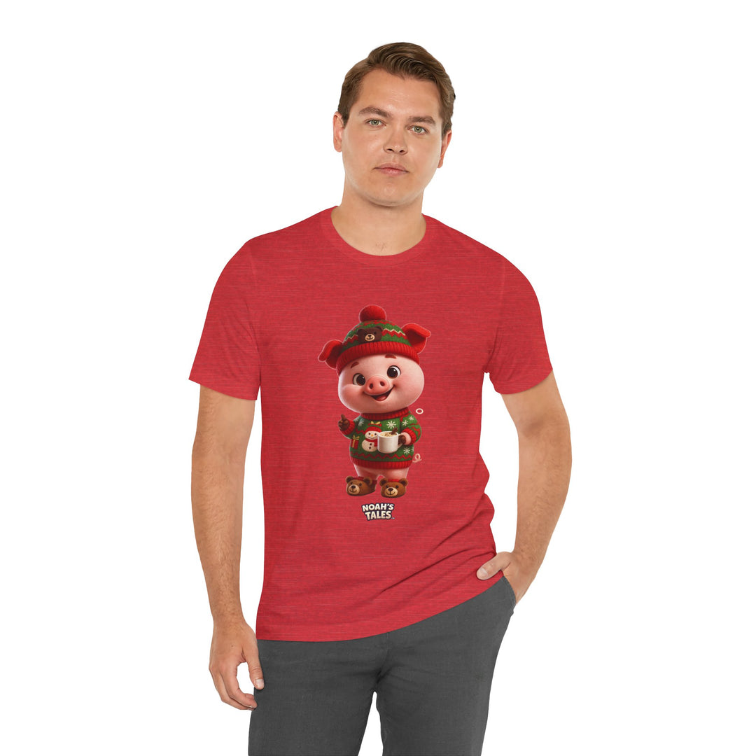 Noah’s Tales™ Christmas Pip Men's Bella T-Shirt