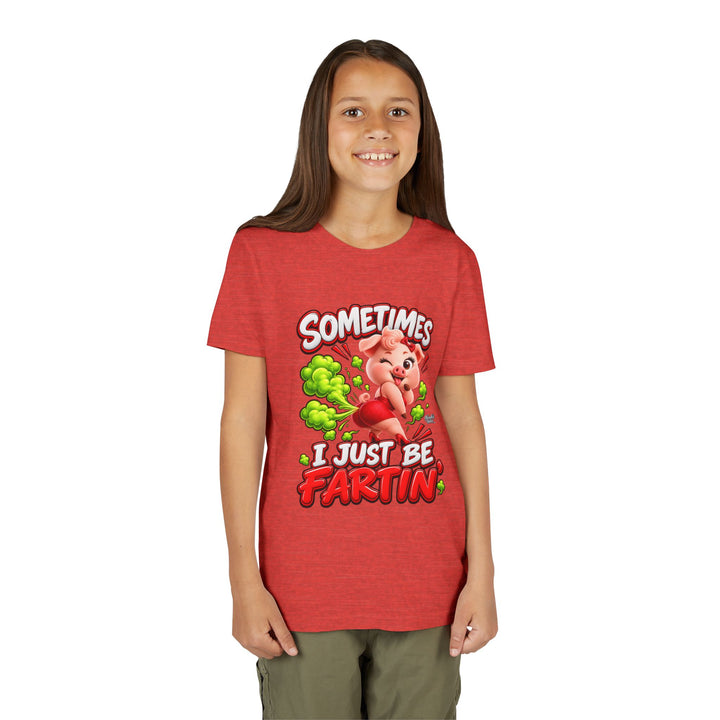 Noah’s Tales™ Sometimes I Just Be Fartin’ | Pip Girlfriend Girl's Bella T-Shirt
