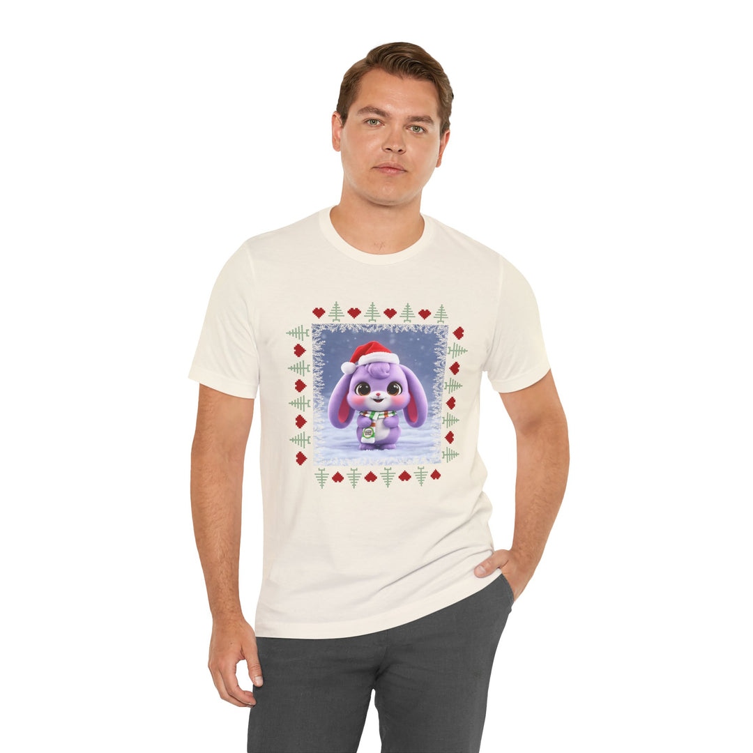 Noah’s Tales™ Lilac Christmas Men's T-Shirt