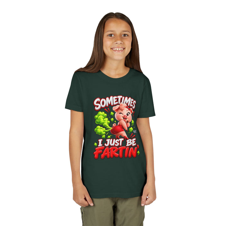 Noah’s Tales™ Sometimes I Just Be Fartin’ | Pip Girlfriend Girl's Bella T-Shirt