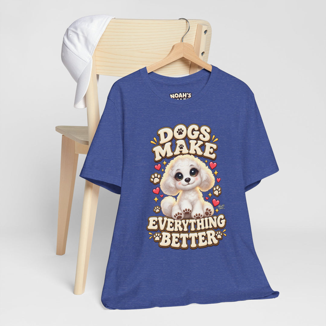 Noah’s Tales™ Dogs Make Everything Better | Coco Women's Bella T-Shirt