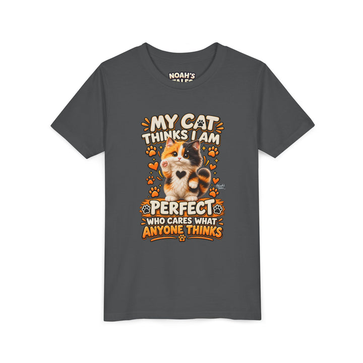 Noah’s Tales™ My Cat Thinks I Am Perfect | Tommy Girl's Bella T-Shirt