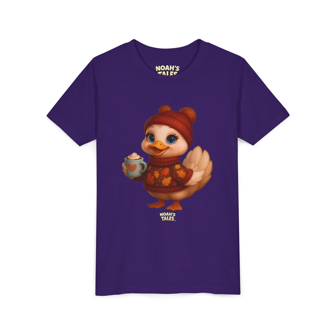 Noah’s Tales™ Thanksgiving Luna Girl's Bella T-Shirt