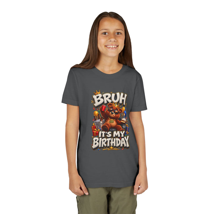Noah’s Tales™ Bruh It’s My Birthday | Baxter Girl's Bella T-Shirt