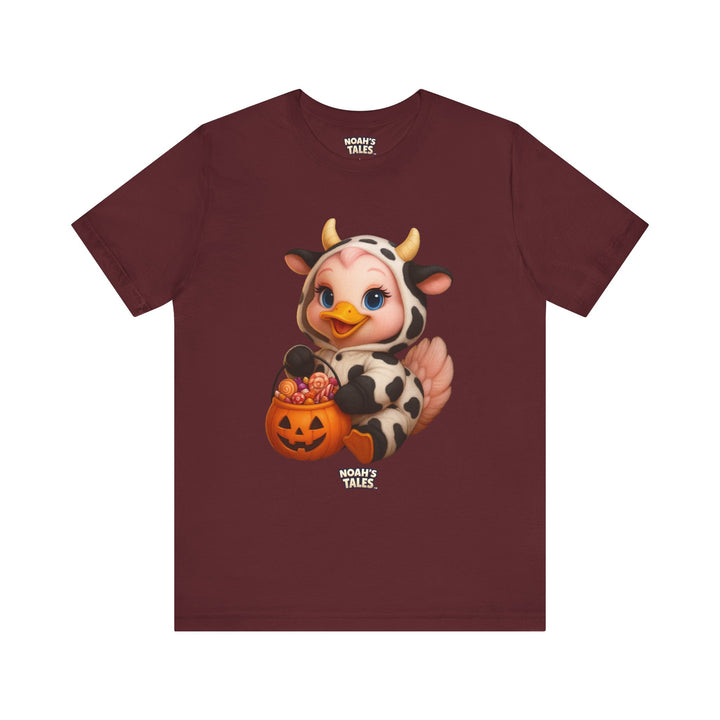 Noah’s Tales™ Cow Halloween Costume Luna Men's Bella T-Shirt