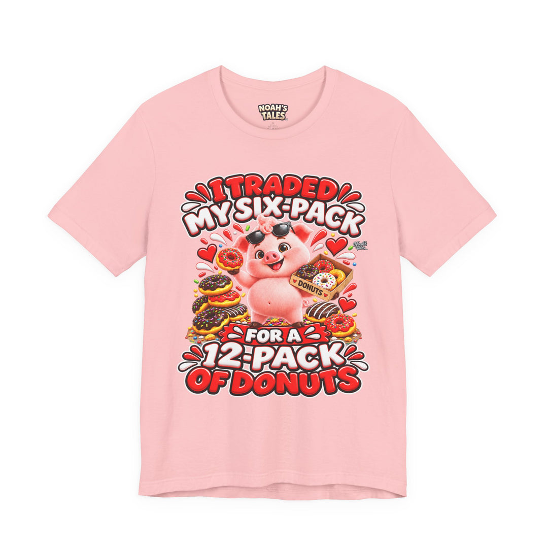 Noah’s Tales™ I Traded My Six-Pack For A 12-Pack Of Donuts | Pip Women's Bella T-Shirt