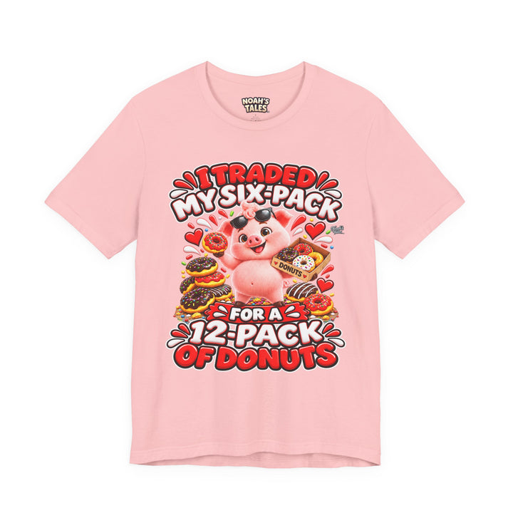 Noah’s Tales™ I Traded My Six-Pack For A 12-Pack Of Donuts | Pip Women's Bella T-Shirt