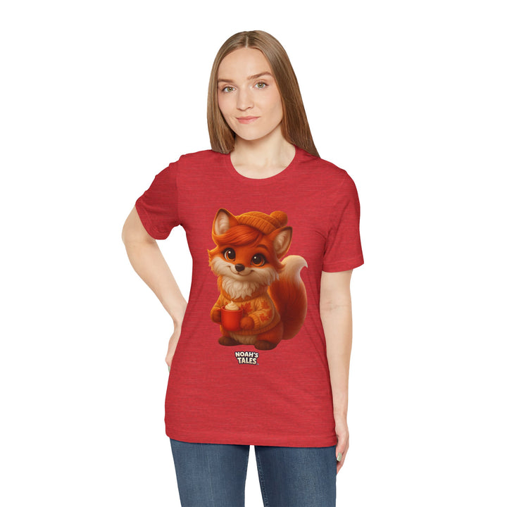 Noah’s Tales™ Thanksgiving Ember Women's Bella T-Shirt