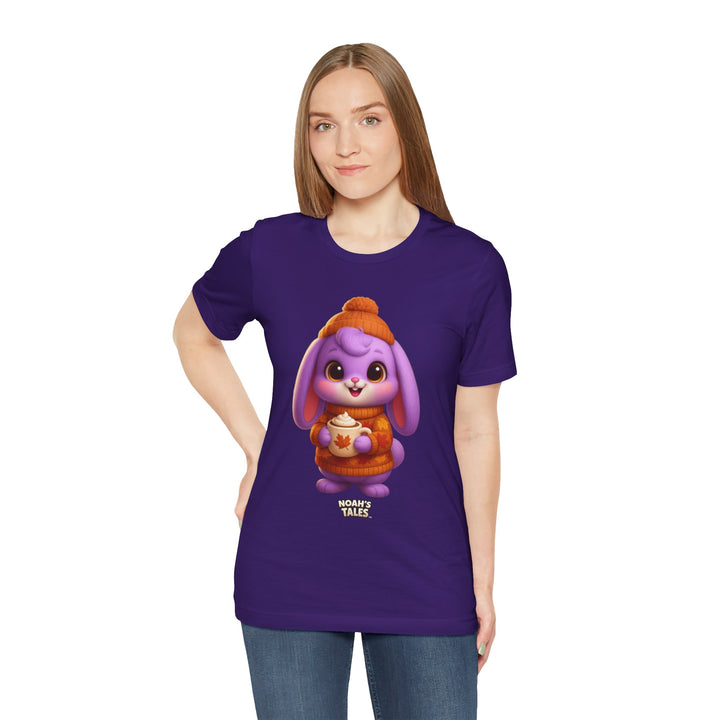 Noah’s Tales™ Thanksgiving Lilac Women's Bella T-Shirt