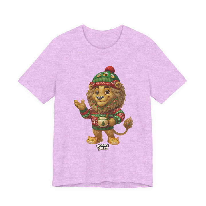 Noah’s Tales™ Christmas Leo Women's Bella T-Shirt