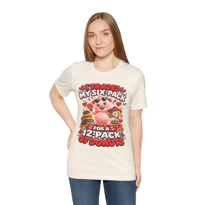 Noah’s Tales™ I Traded My Six-Pack For A 12-Pack Of Donuts | Pip Women's Bella T-Shirt