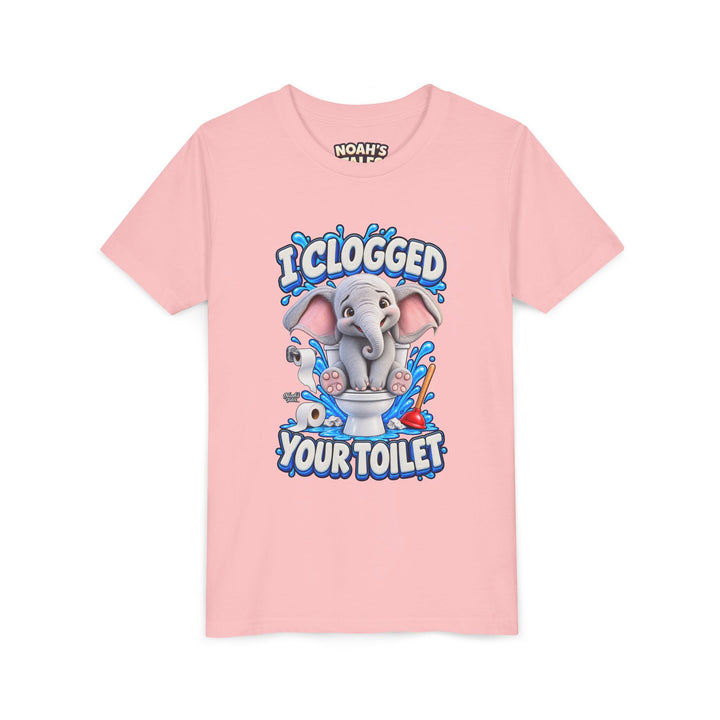 Noah’s Tales™ I Clogged Your Toilet | Ellie Belle Girl's Bella T-Shirt