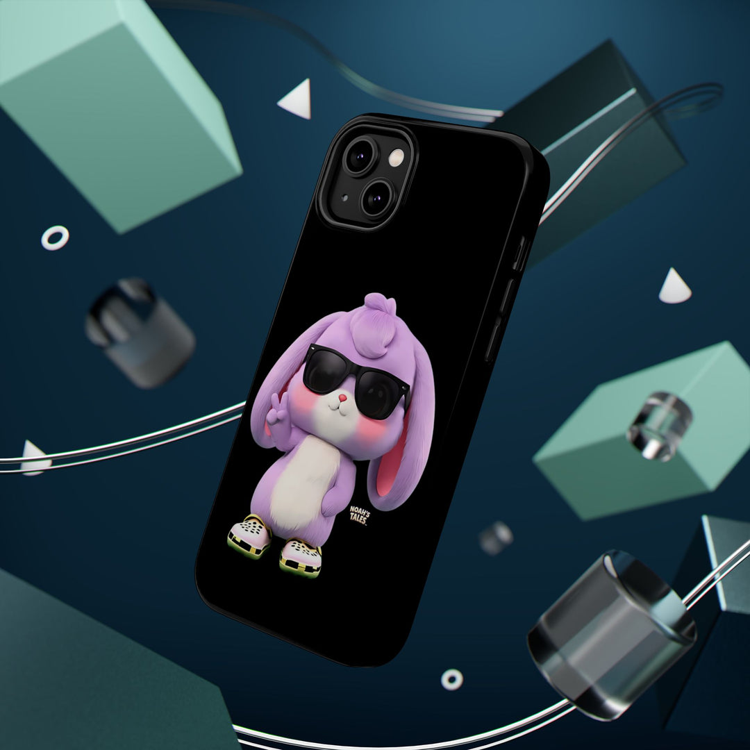 Noah’s Tales™ Lilac Phone Case Vibrant Protective cover Fun Gift for Kids and Teens Unique Cartoon Design