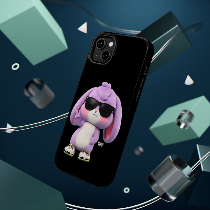 Noah’s Tales™ Lilac Phone Case Vibrant Protective cover Fun Gift for Kids and Teens Unique Cartoon Design
