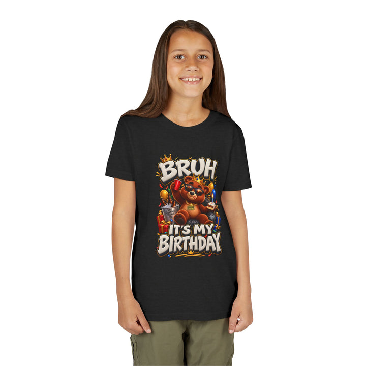 Noah’s Tales™ Bruh It’s My Birthday | Baxter Girl's Bella T-Shirt