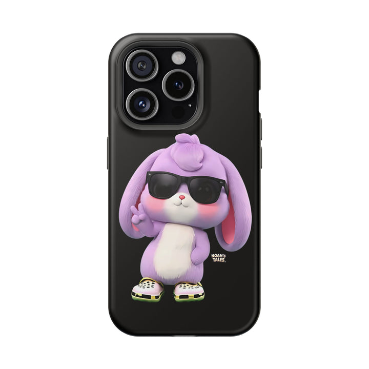 Noah’s Tales™ Lilac Phone Case Vibrant Protective cover Fun Gift for Kids and Teens Unique Cartoon Design