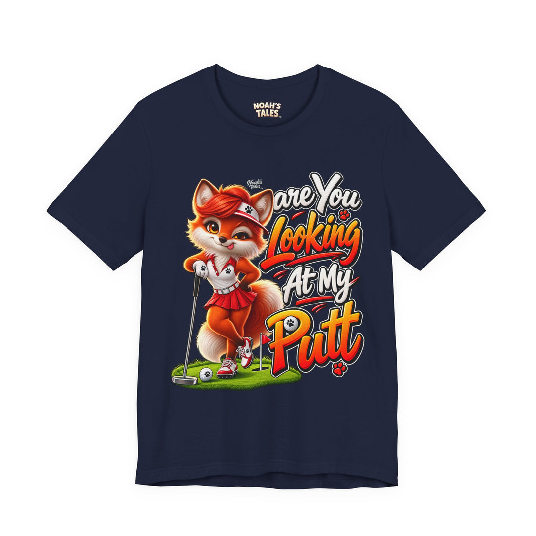 Noah’s Tales™ Are You Looking At My Putt | Ember Women's Bella T-Shirt