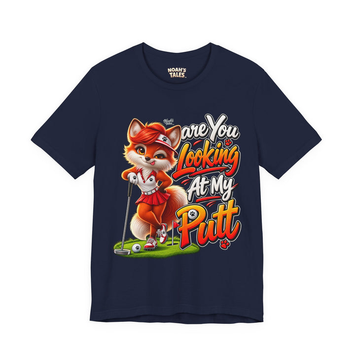 Noah’s Tales™ Are You Looking At My Putt | Ember Women's Bella T-Shirt