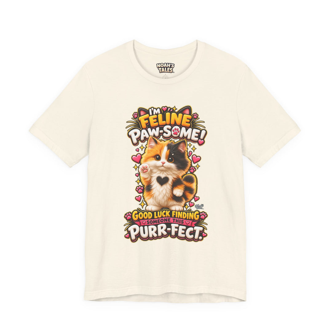 Noah’s Tales™ I’m Feline Paw-Some | Tommy Women's Bella T-Shirt