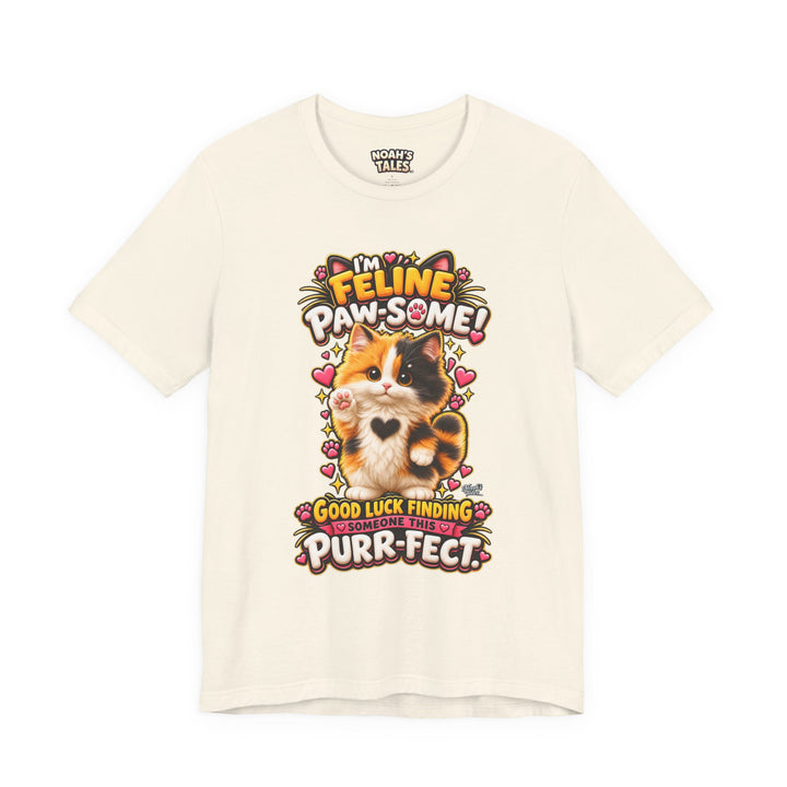 Noah’s Tales™ I’m Feline Paw-Some | Tommy Women's Bella T-Shirt