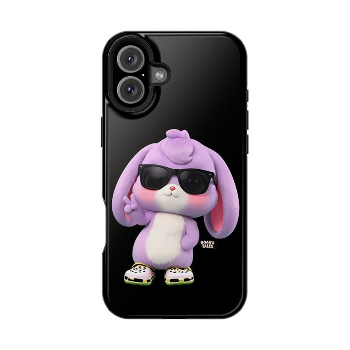 Noah’s Tales™ Lilac Phone Case Vibrant Protective cover Fun Gift for Kids and Teens Unique Cartoon Design
