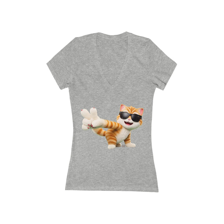 Noah’s Tales™ Cool Tommy Women's V-Neck Bella T-Shirt